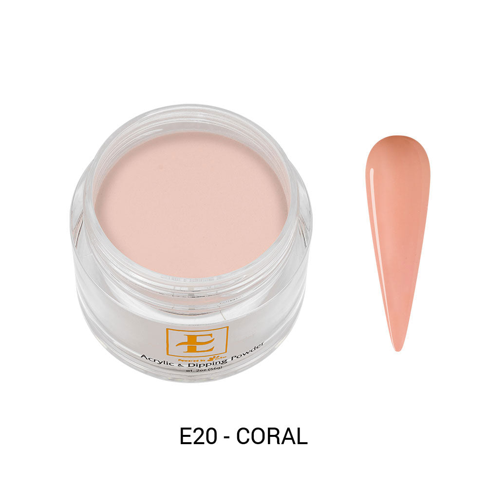 E Acrylic & Dip Powder - #20 Coral