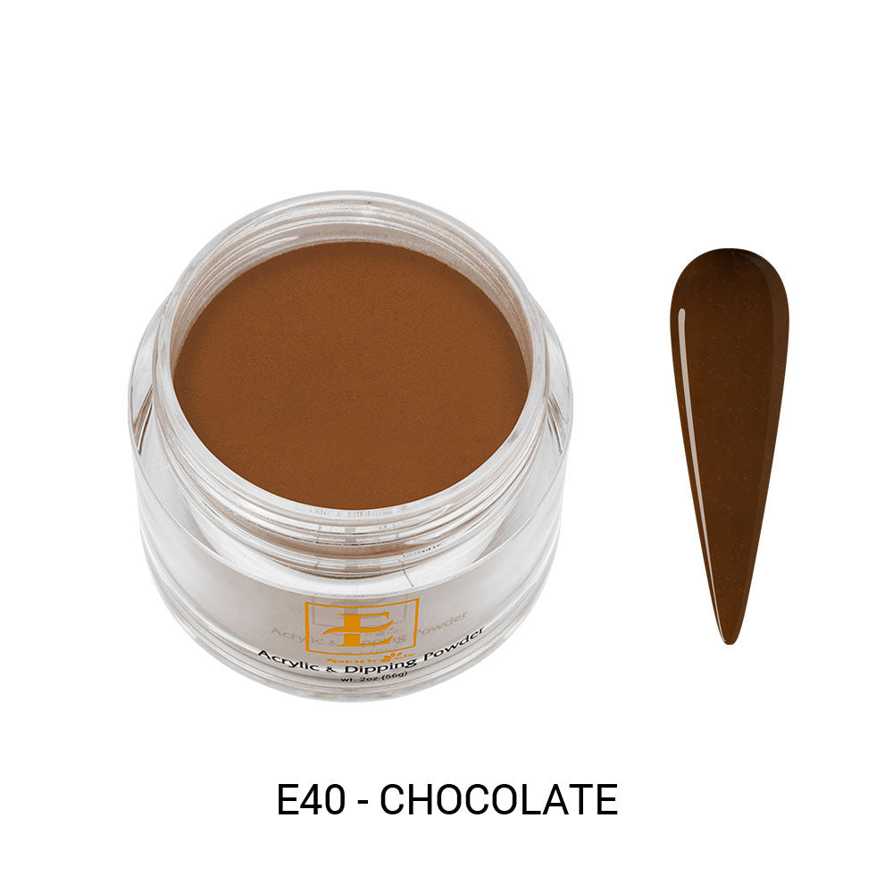 E Acrylic & Dip Powder - #40 Chocolate