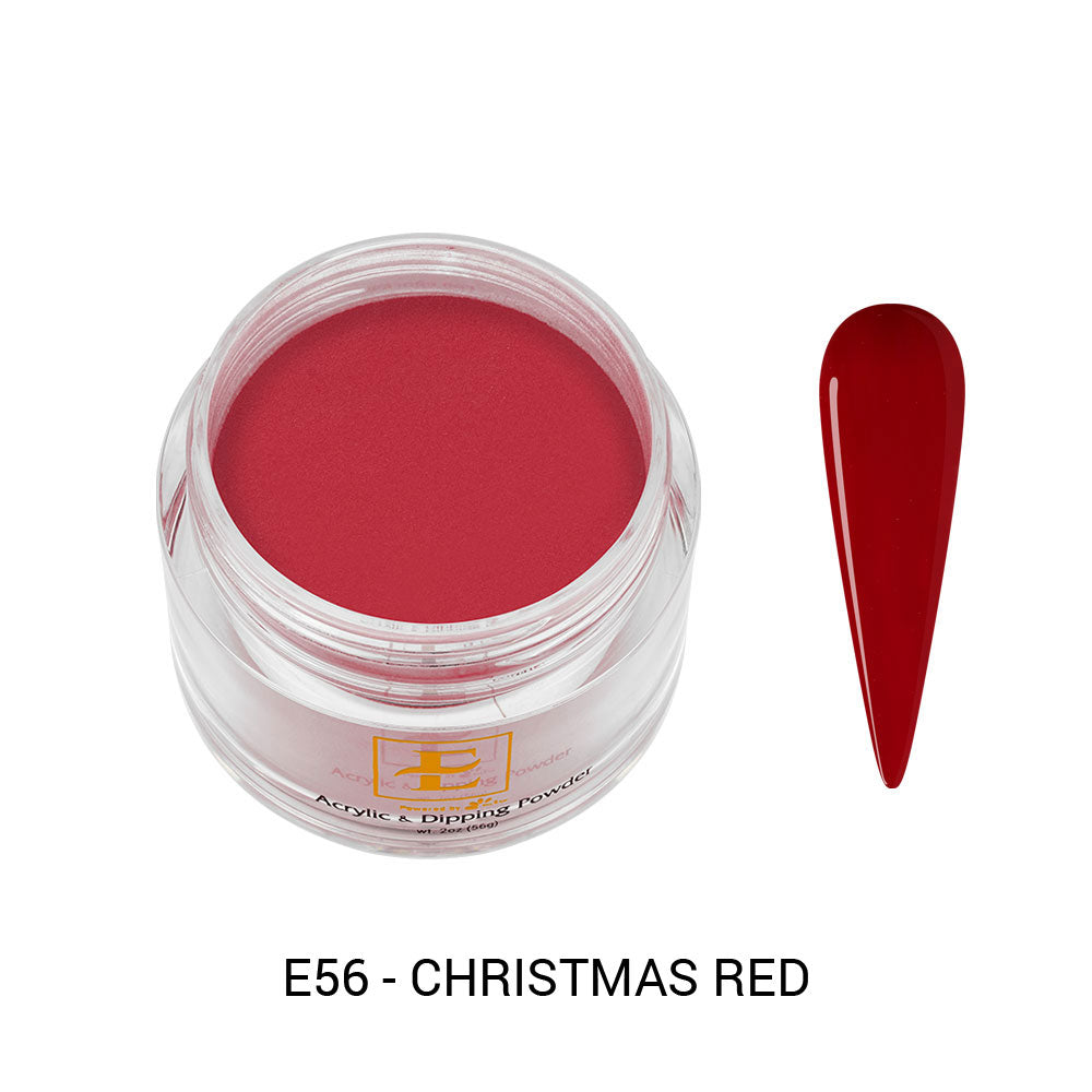 E Acrylic & Dip Powder - #56 Christmas Red – E Collection - Powered by Nitro