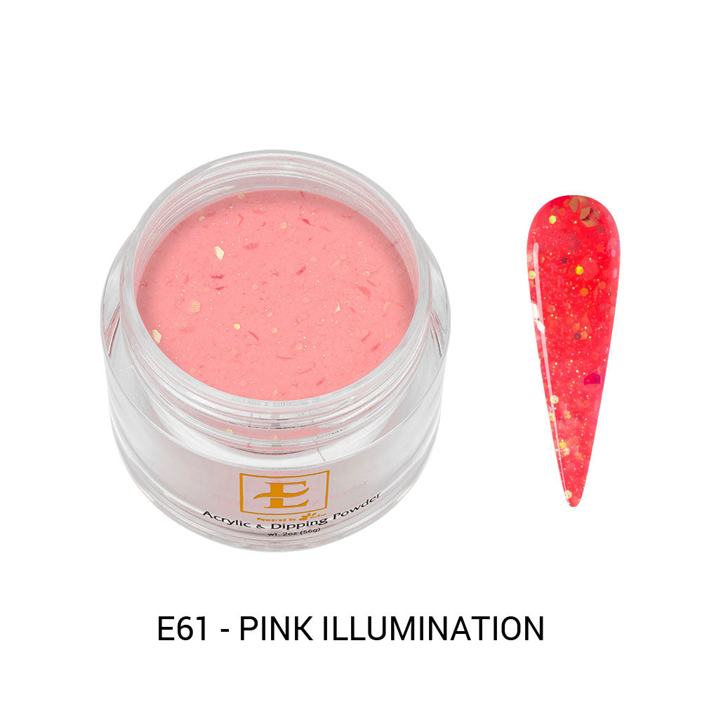 E Acrylic & Dip Powder - #61 Pink Illumination