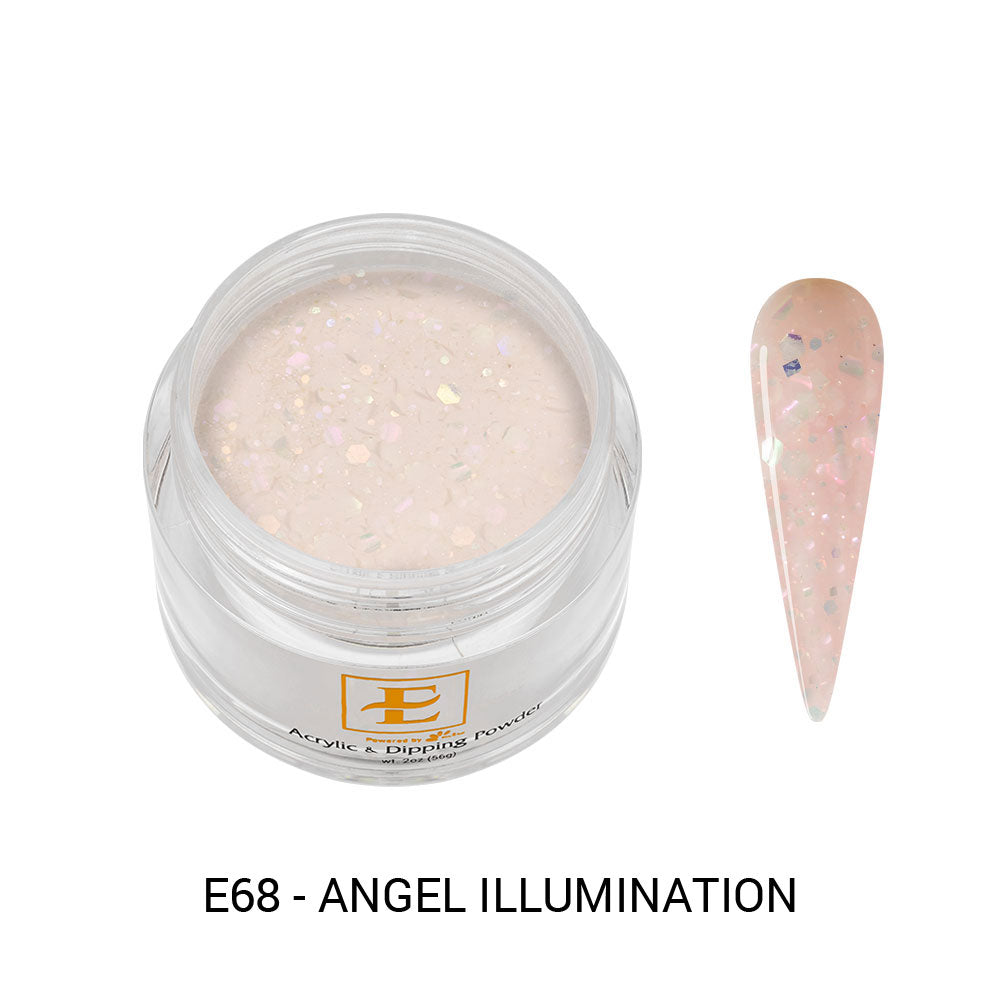 E Acrylic & Dip Powder - #68 Angel Illumination