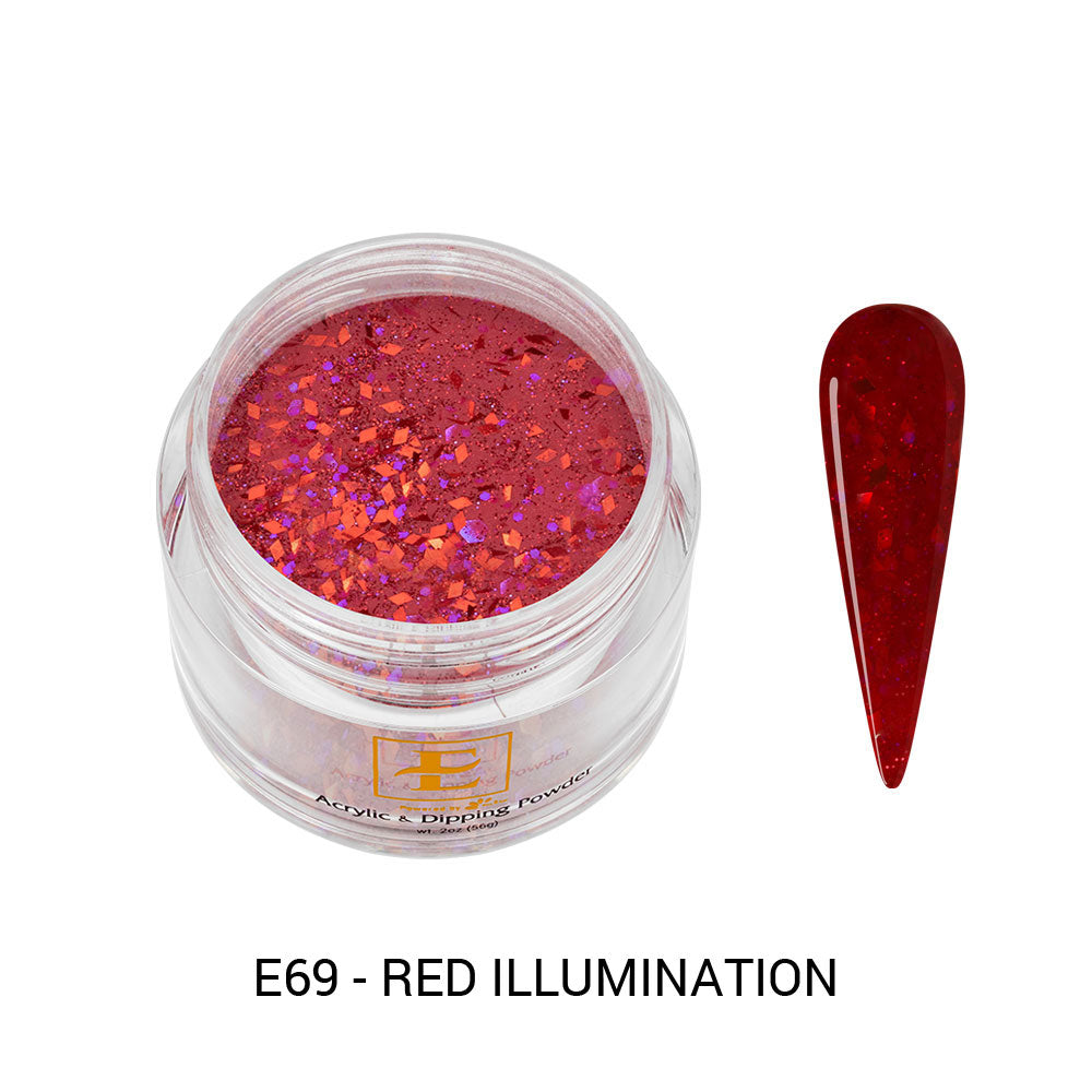 E Acrylic & Dip Powder - #69 Red Illumination