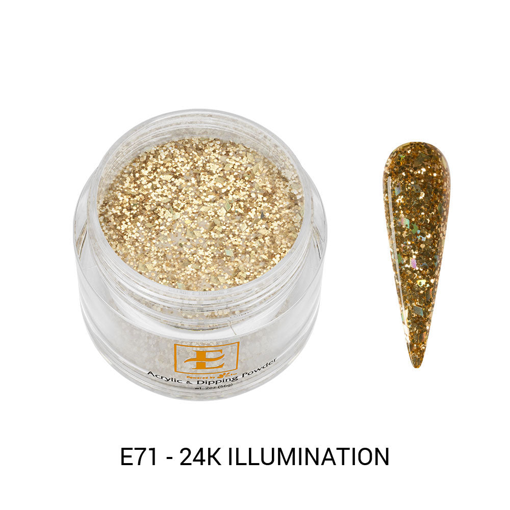 E Acrylic & Dip Powder - #71 24K Illumination